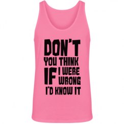 Unisex Jersey Neon Tank Top