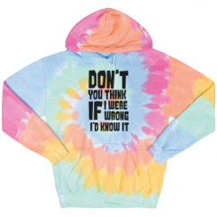 Unisex Tie-Dye Fleece Hoodie