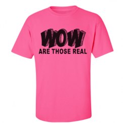 Unisex Ultra Cotton Safety Neon Crewneck Tee