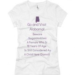 Ladies Slim Fit Basic Promo Jersey Tee