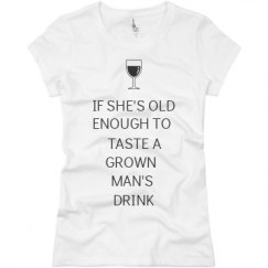 Ladies Slim Fit Basic Promo Jersey Tee