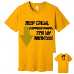 DTB's personalized "50" Tee