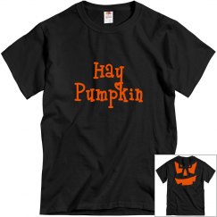 Hay Pumpkin