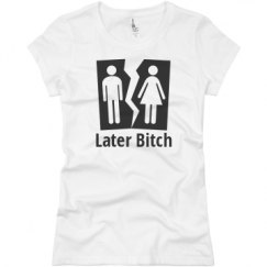 Ladies Slim Fit Basic Promo Jersey Tee