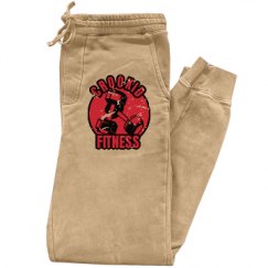 Pigment-Dyed Fleece Pants