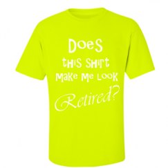 Unisex Ultra Cotton Safety Neon Crewneck Tee