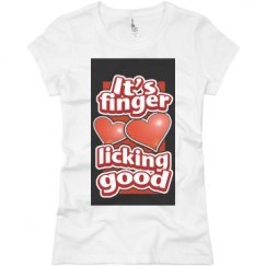 Ladies Slim Fit Basic Promo Jersey Tee