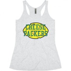 Ladies Slim Fit Super Soft Racerback Triblend Tank