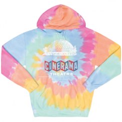 Unisex Tie-Dye Fleece Hoodie
