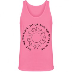 Unisex Jersey Neon Tank Top