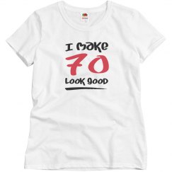 I make 70 look good