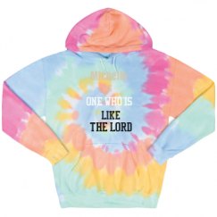 Unisex Tie-Dye Fleece Hoodie