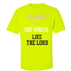 Unisex Ultra Cotton Safety Neon Crewneck Tee