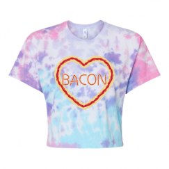 Women's Tie Dye Crop Top Tee