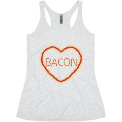 Ladies Slim Fit Super Soft Racerback Triblend Tank