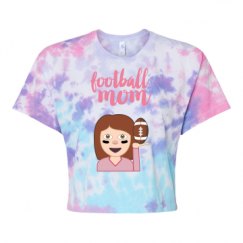 Women's Tie Dye Crop Top Tee
