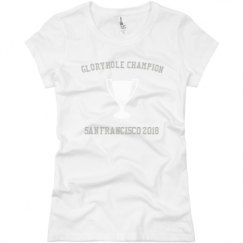 Ladies Slim Fit Basic Promo Jersey Tee