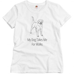 My Dog Takes Me For Walks