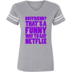 Ladies Relaxed Fit Vintage Sports Tee