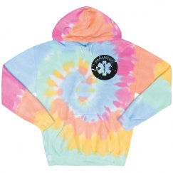 Unisex Tie-Dye Fleece Hoodie