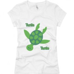 Ladies Slim Fit Basic Promo Jersey Tee