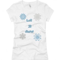 Ladies Slim Fit Basic Promo Jersey Tee