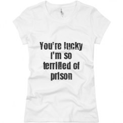 Ladies Slim Fit Basic Promo Jersey Tee