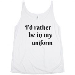 I'd rather be in my uni