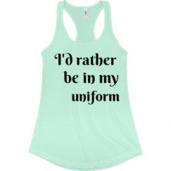 Ladies Slim Fit Racerback Tank Top