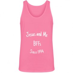 Unisex Jersey Neon Tank Top