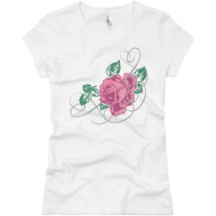 Ladies Slim Fit Basic Promo Jersey Tee