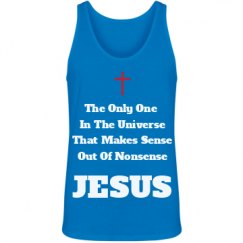 Unisex Jersey Neon Tank Top