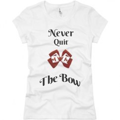 Ladies Slim Fit Basic Promo Jersey Tee