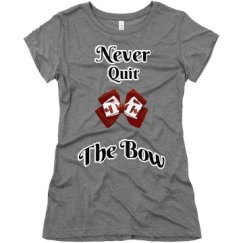 Ladies Slim Fit Super Soft Triblend Tee