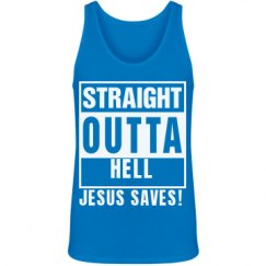 Unisex Jersey Neon Tank Top