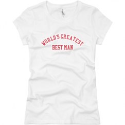 Ladies Slim Fit Basic Promo Jersey Tee