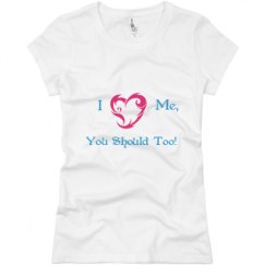 Ladies Slim Fit Basic Promo Jersey Tee