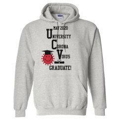 University Of Corona Virus Hoodie - Unisex