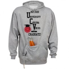 Unisex Beer Holder Tailgate Hoodie