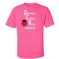 Unisex Ultra Cotton Safety Neon Crewneck Tee