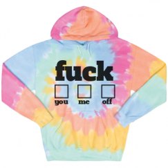 Unisex Tie-Dye Fleece Hoodie