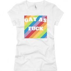 Ladies Slim Fit Basic Promo Jersey Tee