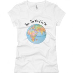 Ladies Slim Fit Basic Promo Jersey Tee