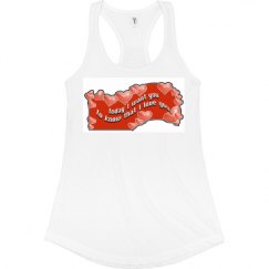 Ladies Slim Fit Racerback Tank Top