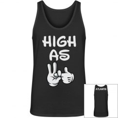 "High as Fuck" Unisex Shirt