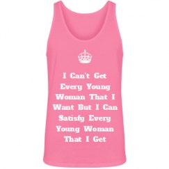 Unisex Jersey Neon Tank Top