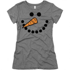 Ladies Slim Fit Super Soft Triblend Tee