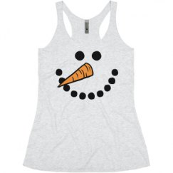 Ladies Slim Fit Super Soft Racerback Triblend Tank