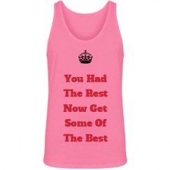 Unisex Jersey Neon Tank Top