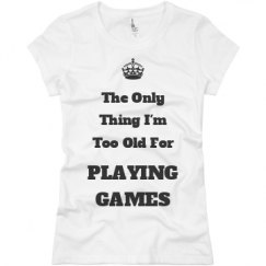 Ladies Slim Fit Basic Promo Jersey Tee